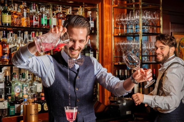 Bartenders at The Bloomsbury Club